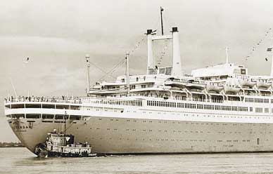 In 1967, Holland America’s S/S Rotterdam had docked to embark passengers for a chartered cruise. The first cruise ship to sail from the Port had been four years earlier when the S/S Yarmouth boarded 402 passengers for a sold-out cruise to Nassau over Labor Day weekend 1963. Even though regular cruises operating from the Port were only a dream for the distant future, in 1972 the Authority authorized the construction of a freight/passenger terminal. (Port Canaveral Image)