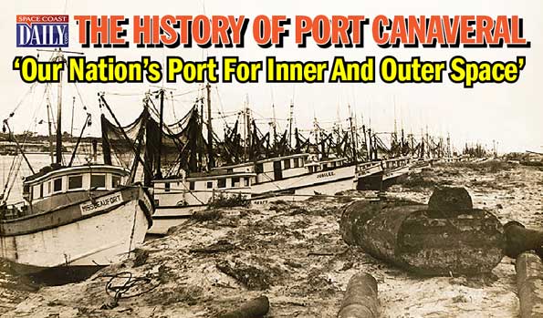 In November 1947, freeholders of the Port District went to the polls and overwhelmingly approved a bond issue that would pave the way for the digging of Port Canaveral. (Port Canaveral image)