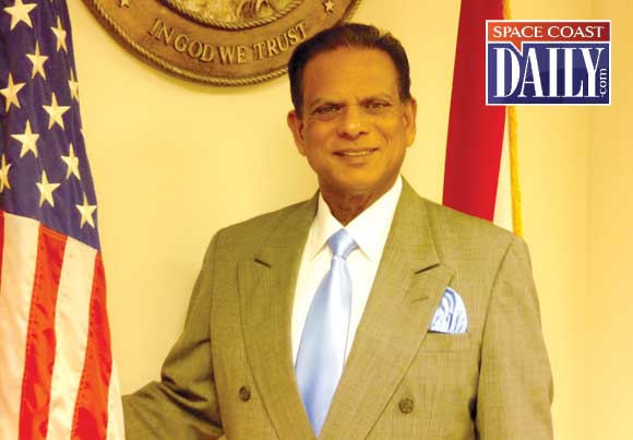 A native of Guyana in South America, Judge ali Majeed knows all too well how important hard work is for a good life, and how equally important it is for young people to receive words of encouragement. “When my family first came to America, people here were very welcoming and we’ve never forgotten that,” said the judge. [Image for spacecoastdaily.com)