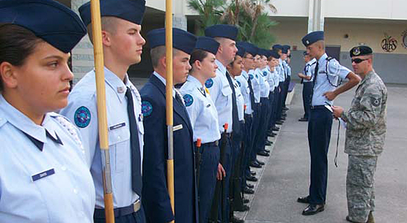 What is high school ROTC?