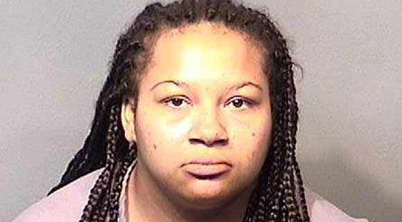 , Bianca Nichelle Knight, 20, of 1680 S. Deleon Avenue Titusville, was arrested late Tuesday night on Singleton Avenue after an arrest warrant had been issued for one count of grand theft. (BCSO image)