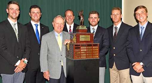 In the span of about a month, Sweeney has won an NJCAA Division I Men's Golf National Championship, accepted the 2016 NJCAA Jack Nicklaus Player of the Year award, played a round of golf at this year's site of the U.S. Senior Open with some of the best players in college golf including the low amateur at the U.S. Open last weekend and competed in the Southeast Pro-Am. (EFSC image)