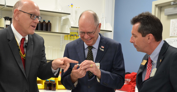 Congressman Bill Posey Briefed On Air Force Techcnical Application 