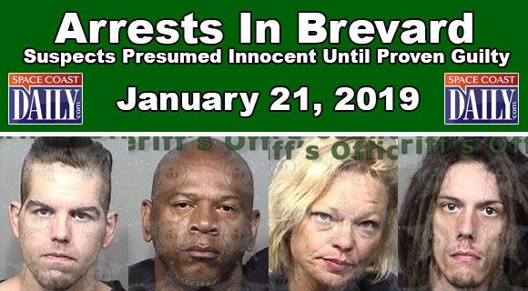 Arrests In Brevard County January Suspects Presumed