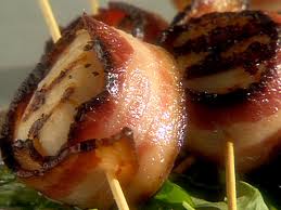 bacon wrapped scallops