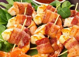 bacon wrapped shrimp