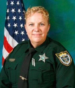 Brevard County Deputy Sheriff, Barbara Pill was shot and killed on a residential street in Melbourne, by petty thieves on March 6, 2012. (BCSO image)