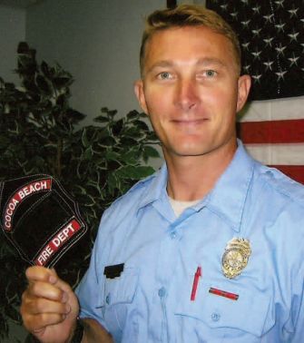 Wyatt Werneth has served as a firefighter with the Cocoa Beach Fire Department. (Image courtesy of Wyatt Wernth)