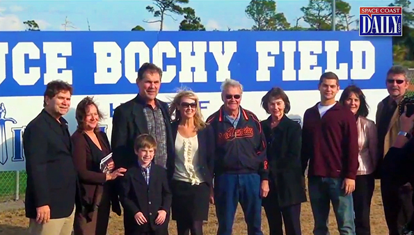 WATCH: Texas Rangers Entice Space Coast Sports Hall of Fame's