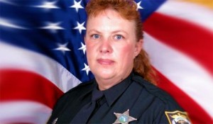 Brevard County Deputy Sheriff, Barbara Pill, 52, was shot and killed on a residential street in Melbourne by petty thieves on March 6, 2012. Every day and night, law enforcement officers don the tools of their trade, kiss their family goodbye and hit the mean streets on our behalf –thinking they’ll be home again later that day. But for 160-170 police officers a year, that won’t happen. A cop never knows what awaits them from behind the wheel of their patrol car, a dark alley, or a 911 call. (Brevard County Sheriff’s Department image)