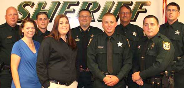 BREVARD COUNTY SHERIFF WAYNE IVEY: Please join me in welcoming the newest members of our Brevard County Sheriff's Office family and also in congratulating our newest supervisors and Field Training Officer. (BCSO image)