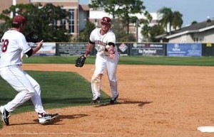 Defensively, Scott Carcaise recorded 373 putouts and a .983 fielding percentage at first base. (Florida Tech image)