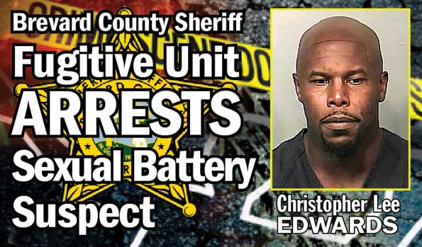 According to the Brevard County Sheriff's Office, Edwards has an extensive criminal history and was released from the Department of Corrections last January. (BCSO image)