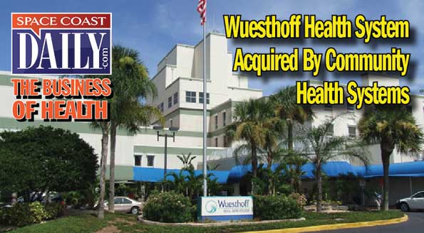 Wuesthoff Health System owns hospitals in Rockledge, above, and Melbourne in Brevard, and also operated Sebastian River Medical Center in Indian River County. (Wueshtoff Health System image)