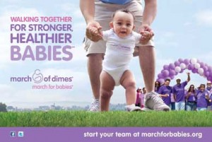 Last year, the Brevard March for Babies raised more than $182,000 at the Space Coast Stadium with more than 300 walkers participating. Gregory has made the commitment to raise $42,000 in new revenue as part of the 2014 March for Babies total goal of $210,000.