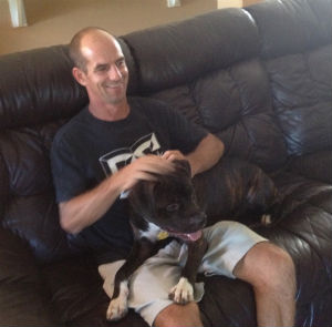 Daniel Manning, who owns a pit bull, rescued a neighbor from three other pit bulls.Manning expressed frustration with Brevard Animal Control's lack of an urgent response to letters from his neighborhood.