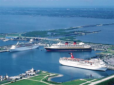 With favorable approval from the Chief of the U.S. Army Corps of Engineers and inclusion in the first draft of the House legislation, which includes language for WRDA bills on a regular basis, widening and deepening of Port Canaveral harbor will begin this fall. Completion of Phase 1 of the project is expected in late 2014. (Port Canaveral image)