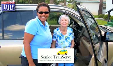 Transportation can be a serious issue that limits the life of many seniors. Aging Matters’ Senior TranServe program connects non-driving seniors with 78 local volunteers. (Image for Space Coast Medicine & Active Living) 