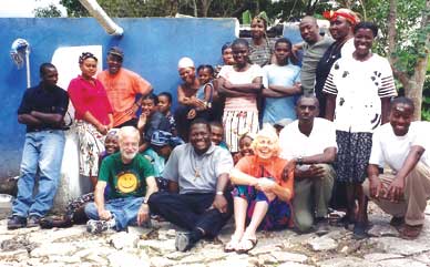 EVERY THREE MONTHS, the Loafmans would take a team to Haiti. They work in partnership with Haitians, toiling alongside village residents and equipping them to continue the work without help. (Image for Space Coast Medicine & Active Living)