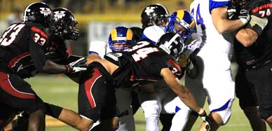 Valdosta State, which is coming off a 37-3 win over Angelo State, features a balanced offensive attack as the Blazers average 200.0 rushing yards and 241.7 passing yards per game. (Valdosta State image)