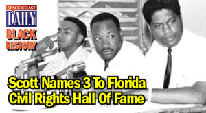 Robert Hayling, above, alon with James Weldon Johnson and Asa Philip Randolph have been selected by Gov. Rick Scott as the next class for the Florida Civil Rights Hall of Fame.