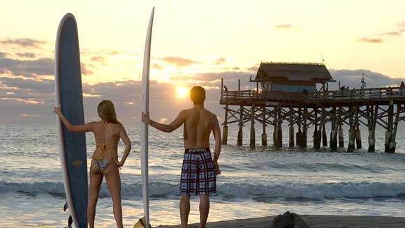 Waves are looking mostly unrideable this morning. Late-morning's lower tide could help make the small waves more rideable by then. Surfers seeking an early morning surf session may want to focus on Cocoa Beach's northernmost beaches for a longboardable wave.