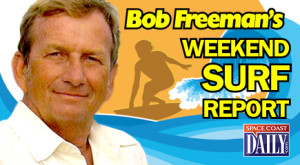 Bob Freeman has been surfing Brevard's waves since 1966. 