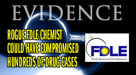 A chemist at a Pensacola crime lab could have compromised hundreds of state drug cases, Florida Department of Law Enforcement Commissioner Gerald Bailey said today.