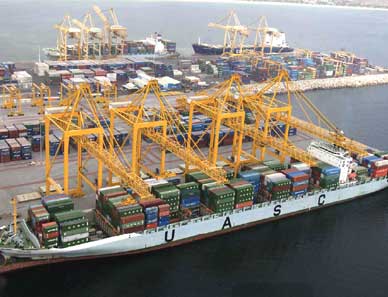 Port Canaveral has invested $70 million in two deep water berths with ship-to-shore Post-Panamax cranes arriving this March. (Image for SpaceCoastDaily.com)