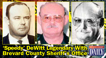 Through 25 years of the greatest social upheaval in American history, through a population boom that took Brevard from a mostly rural county to a sprawling Space Center community, Speedy questioned suspects, followed investigative leads, made cases and rose through the promotional ranks. (BCSO images)