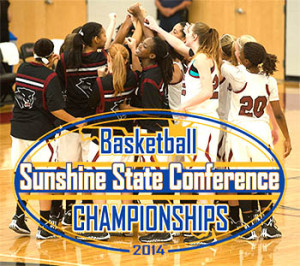 The No. 6 seed Florida Tech Panthers closed out the first day of the Sunshine State Conference Basketball Championships Wednesday night, as they took on No. 5 seed Barry. The Bucs won both games between the two teams during the regular season, but that did not matter tonight as the Panthers kept their season going with a 74-57 victory. 