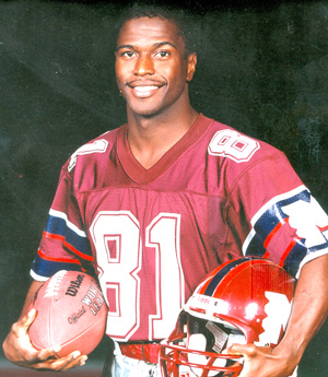 Mike Cadore continued his football career at Eastern Kentucky University and was an Associated Press Division 1-AA first team All American and an All-Ohio Valley Conference selection. (Image for SpaceCoastDaily.com)