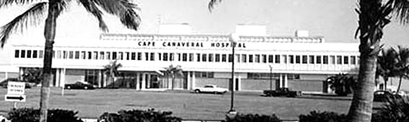 Cape Canaveral Hospital opened in 1962. (Image for Space Coast Medicine & Active Living)