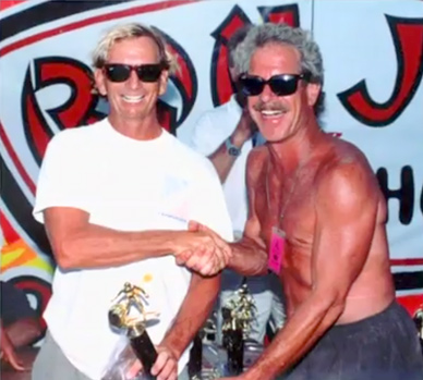 In 1975, at the ripe old age of 26 and now a respectable businessman, husband and father, Freeman captured the Cape Canaveral 4th of July Surfing Festival All-Around Surfer Award out dueling 300 entries, and also finished third in the Division for 25 year olds and up. (Image for SpaceCoastDaily.com)