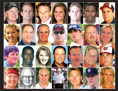 The 2014 class of the Space Coast Sports Hall of Fame features another impressive array of outstanding individuals, and will be inducted on May 9 during a special ceremony at the Cocoa Beach Country Club. (Space Coast Sports Hall of Fame image)