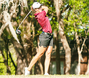 Freshman Johanna Larsson remains in a tie for 22nd after the second round of the NCAA Division II Women's Golf Championships.