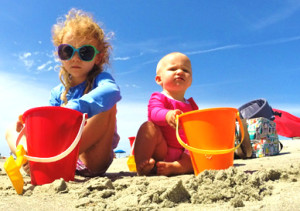 The day concluded with a “Sand Castles of Hope” contest for kids of all ages. (Image for SpaceCoastDaily.com)