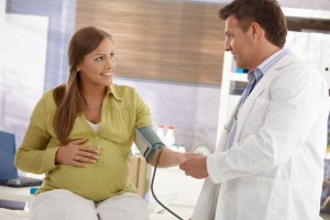 preg woman blood pressure