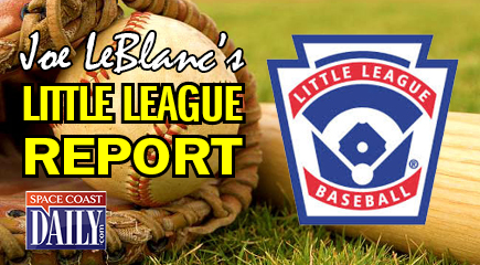 Joe LeBlanc's Brevard County Little League District 22 Tournament of Champions Summary for Thursday, May 28.