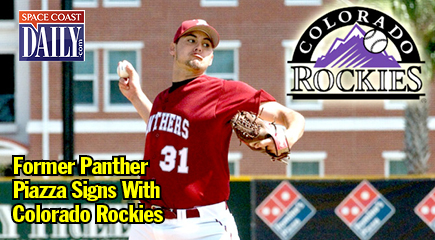 Former Florida Tech standout pitcher Mike Piazza has signed a contract with the Colorado Rockies. (Florida Tech image)