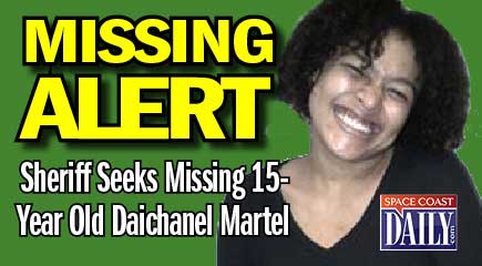 he Brevard County Sheriff’s Office is asking for assistance from the public in locating 15 year-old Daichanel Martel. (BCSO image)