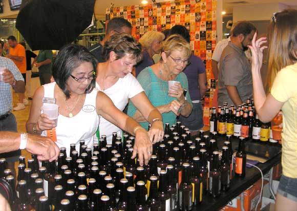 eer lovers flocked to the recent Grand Opening of Florida Beer Company’s new brewery in Cape Canaveral, just minutes from the cruise terminals of Port Canaveral. (Nancy Lundell image)