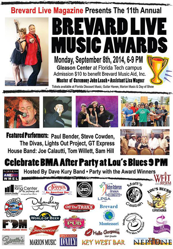 Brevard Live Music Awards Honor Local Artists Space Coast Daily