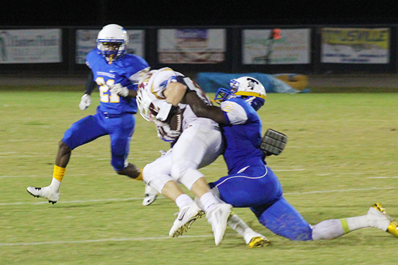 Titusville Terriers Defeat Astronaut War Eagles in District Showdown