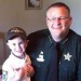 Sheriff Ivey Pins Star On Landon Conway For Halloween