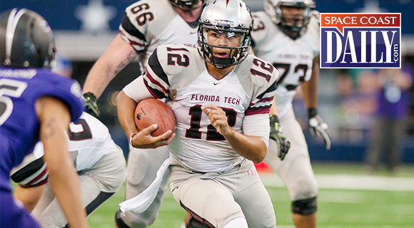 Redshirt junior quarterback Mark Cato completed 19 of 32 passes for 357 yards and a pair of scores