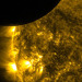 Solar Dynamics Observatory Shows Moon Transiting Sun