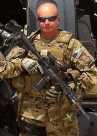 In 2005, BCSO Agent Mark McDilda's unit was called to active duty for 15 months in Afghanistan where he served as the Section Sergeant in charge of two anti-armor gun trucks which preformed convoy escorts, personal security escorts and combat patrols. (Image for SpaceCoastDaily.com)