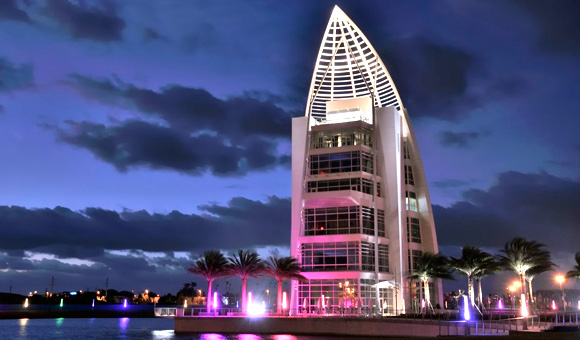 The Beach Boys concert will take place at Port Canaveral's impressive new concert and events venue, next to the spectacular new Exploration Tower.