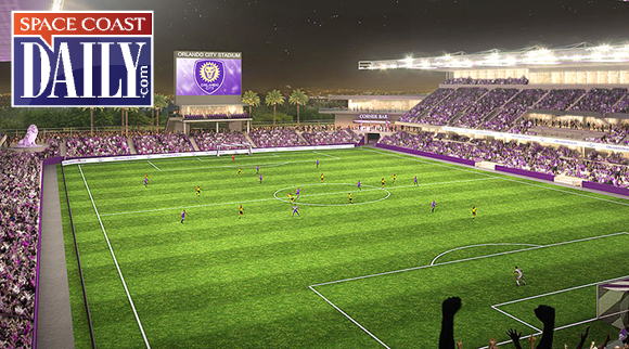 Orlando has requested $2 million a year for three decades to help pay for a planned $110 million soccer stadium. Jacksonville, with its application supported by the NFL's Jacksonville Jaguars, has asked for $1 million a year for three decades. (Image for SpaceCoastDaily.com)